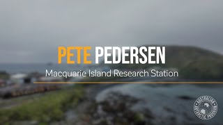 Pete Pedersen, Macquarie Island station leader