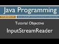 Learn Java Programming - InputStreamReader class Tutorial