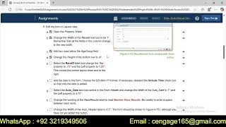 Access 2021 In Practice - Ch 4 Independent Project 4-4 | Ch 4 Independent Project 4-4