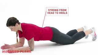 Modified Plank—Swimmer’s Strength Workout