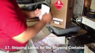 BWI UPS HAZMAT - Video 4: Worldship Processing of Single Item HazMat Orders