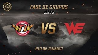 SKT T1 x Team WE (Fase de Grupos - Jogo 6 - Dia 5) - MSI 2017