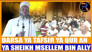 #LIVE​​​🔴 DARSA SHK MSELLEM: DARJA ZA WATU WEMA WALIOKWENDA MOTONI