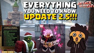 Everything You Need to Know: Update 2.5 | Attack on Titan Revolution