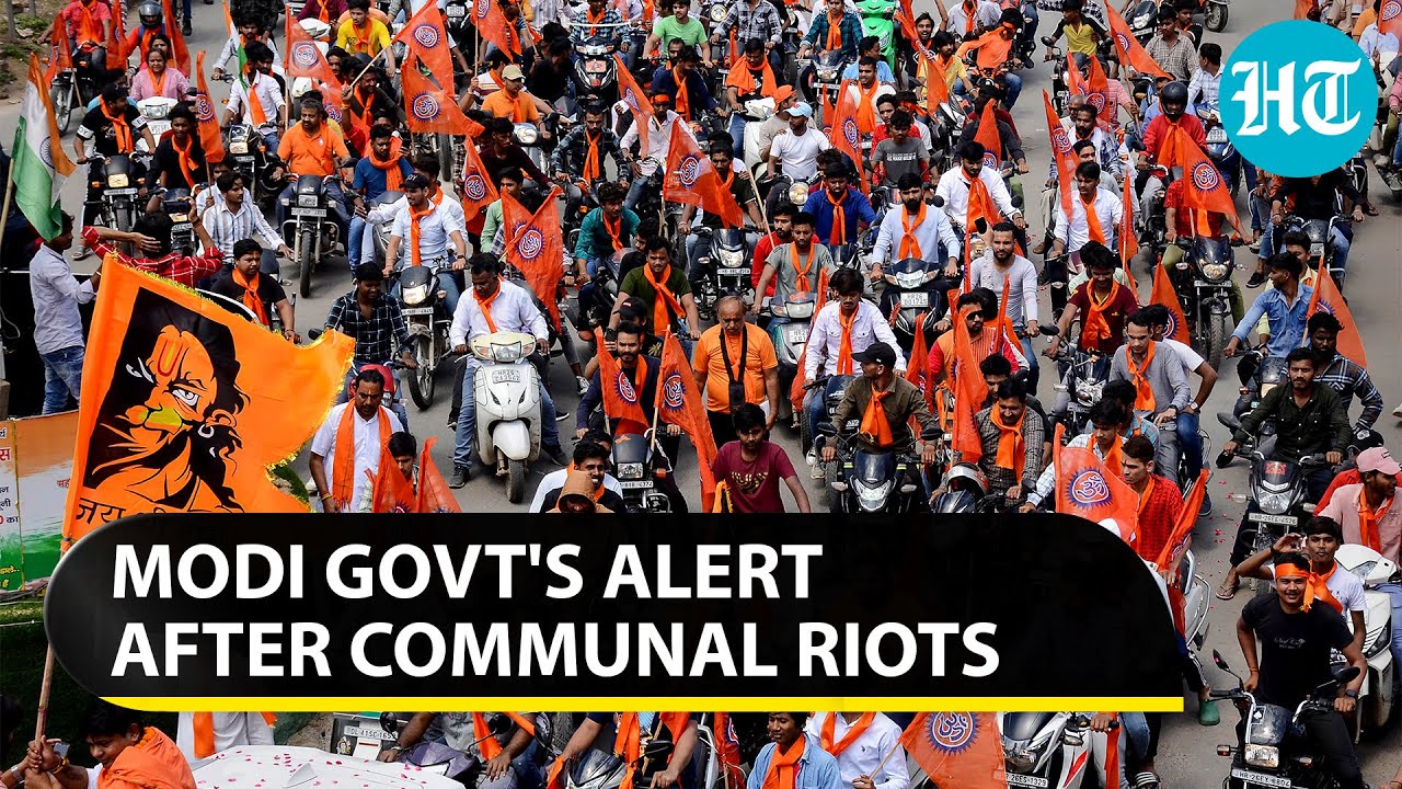 Modi Govt In Action After Ram Navami Riots; MHA Advisory To States On ...