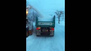 2013年　これが北海道の排雪だぁ!!