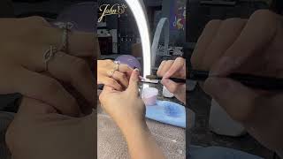 How to do a fullset + gel polish 2023 #instanails #naildesign #nailtutorial #nail #nails2inspire