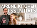 Airbnb Kitchen Essentials - How to Prepare your STR for the Holidays!