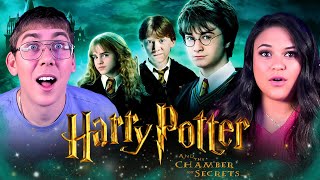 Harry Potter and The Chamber of Secrets (2002) [REACTION] Was Even Better! First Time Watching!