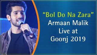 Watch Armaan Malik performing live- Bol Do Na Zara from movie Azhar