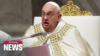 Pope calls for rejection of abortion in New Year’s Day message