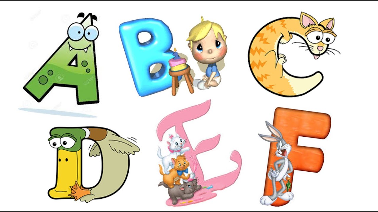 Alphabet ABC Phonics - Part 1: A, B, C, D, E And F | CoCoMelon Nursery ...