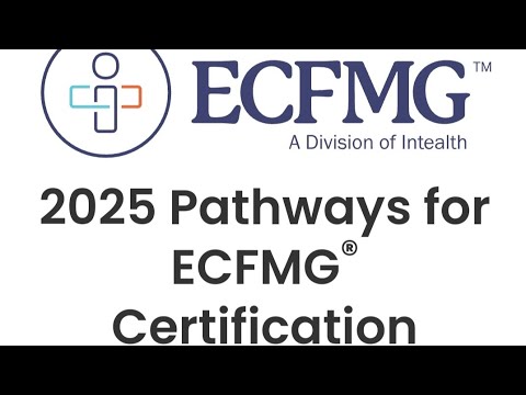 How to apply for ECFMG Certification Pathway 1 for 2025?