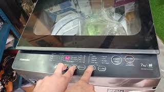 Toshiba fule automatic washing machine E7 error code## solutions solve # video viral video#