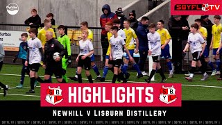 Newhill v Lisburn Distillery - Under 15 Fifth Supplementary League Cup Final - December 2022