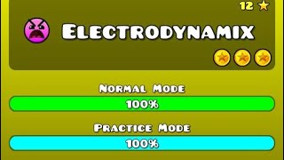 How to beat  Electrodynamix(tips and tricks!) geometry dash