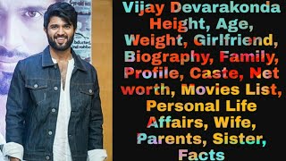Vijay devarakonda biography in telugu | vijay devarakonda lifestyle 2020 |