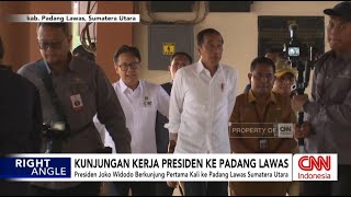 Kunjungan Kerja Presiden ke Padang Lawas - Right Angle