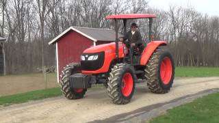 2013 KUBOTA M108S 4WD TRACTOR WITH CANOPY