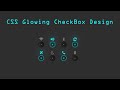 Pure CSS Glowing CheckBox Design Using only HTML and CSS | Custom Checkbox with Fontawesome Icons
