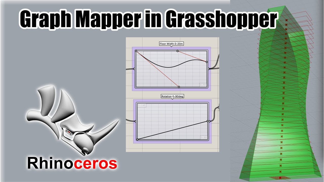 Grasshopper Tutorial Graph Mapper Deutsch German Youtube