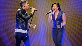 Demi Lovato, Nick Jonas, and manager Phil McIntyre team up