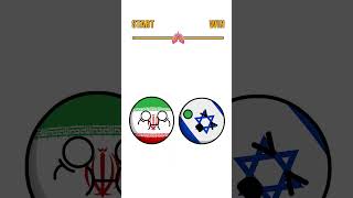 Israel and Palestine Hold Their Breath #countryballs