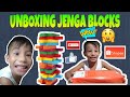 UNBOXING JENGA BLOCKS @ SHOPEE /MY FIRST VLOG