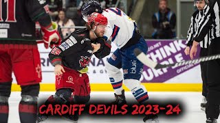 Cardiff Devils 2023-24 Fights