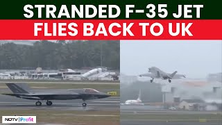 Watch British Navy S F 35 Jet Flies Back Home After Being Stranded In ...