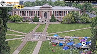 OSU protestors continue encampment after deadline