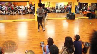 Manuel Dos Santos \u0026 Flavie Kizomba Performance @ Art In Motion Dance Academy