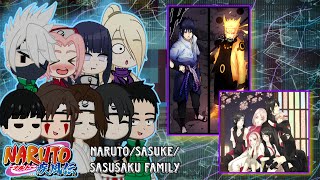 Friends Naruto React To Naruto/Sasuke And SasuSaku