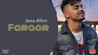 Faraar (Official Video)Jassa dillon | gur sidhu | Latest Punjabi songs2020