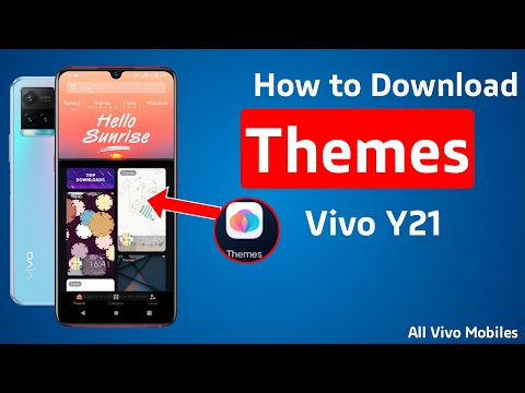 Cómo descargar temas en vivo y21 | aplicación de temas en vivo y21 | cómo aplicar temas en vivo | vivo y21