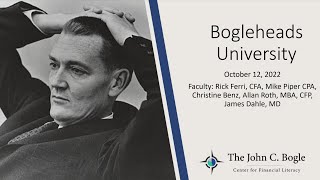 Bogleheads® 2022 Conference – Bogleheads University – Q&A with the Five Faculty Members