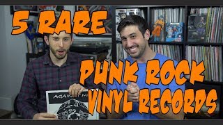 5 Rare Punk Rock Vinyl Records!