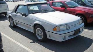 1989 Ford Mustang GT 5.0 Convertible Start Up, Exhaust, and In Depth Tour