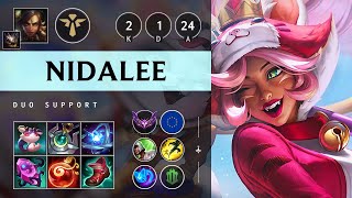 Nidalee Support vs Nautilus - EUW Master Patch 14.24