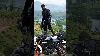 Munnar gap road #munnar #gaproad #bikerider #yamahamt15 #yamahamt15india