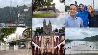 Koblenz, Germany 🇩🇪 Travel Vlog | German Corner Where Two Rivers Meet | City Tour 2024