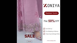 Biggest Summer Sale on Ladies’ Unstitched Suits! Hurry Up