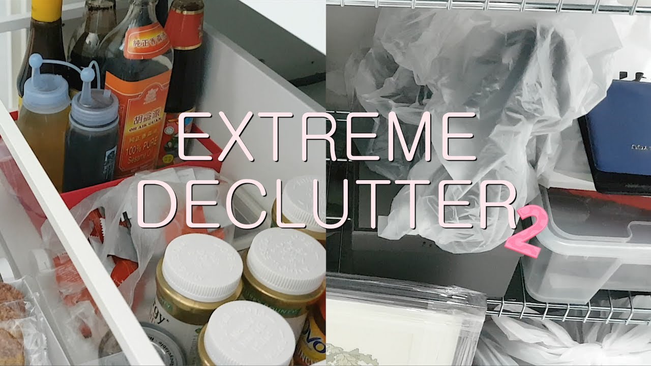 Extreme Declutter Moving Vlog 2 Satisfying Youtube
