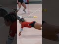 This volleyball save was amazing! 😱🏐 #shorts