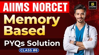 AIIMS NORCET PYQs Solution #6 | NORCET Previous Year Questions | Utkarsh Nursing Classes