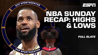 NBA ACTION-PACKED RECAP 🔥 Birthday highs, scoring lows and more | SC with SVP