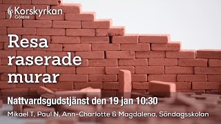 Gudstjänst med nattvard den 19 januari 10:30