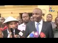 babu owino wears chinese hat in court to protest jaguar s arrest