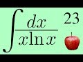 Calculus 2: The Integral of 1/(x ln x)