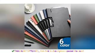 1pc A4 File Folders, Documents Organizer, Clipboard With Cover, Paper Folder For Business \u0026 School,